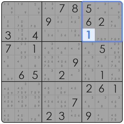 best strategy for sudoku